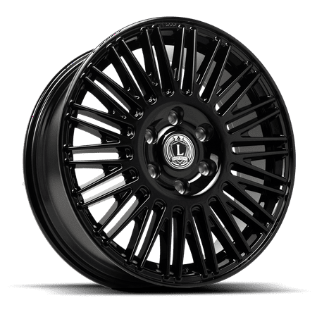 LUXXX ALLOYS 27 18X8 6X120 35ET 84.1CB GLOSS BLACK WHEEL