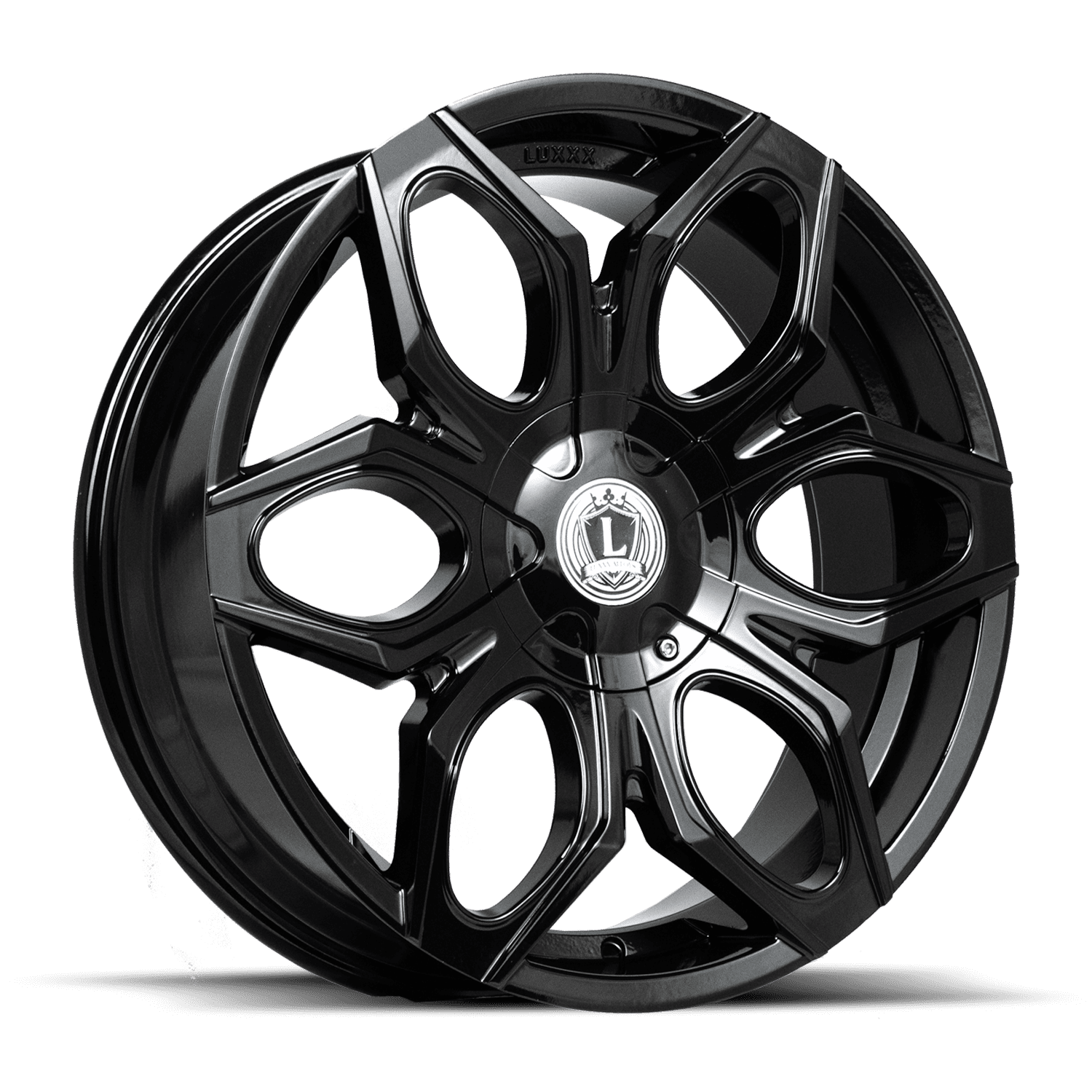 LUXXX ALLOYS 33 22X9 5X114.3/5X120 33ET 73.1CB Gloss Black Wheel