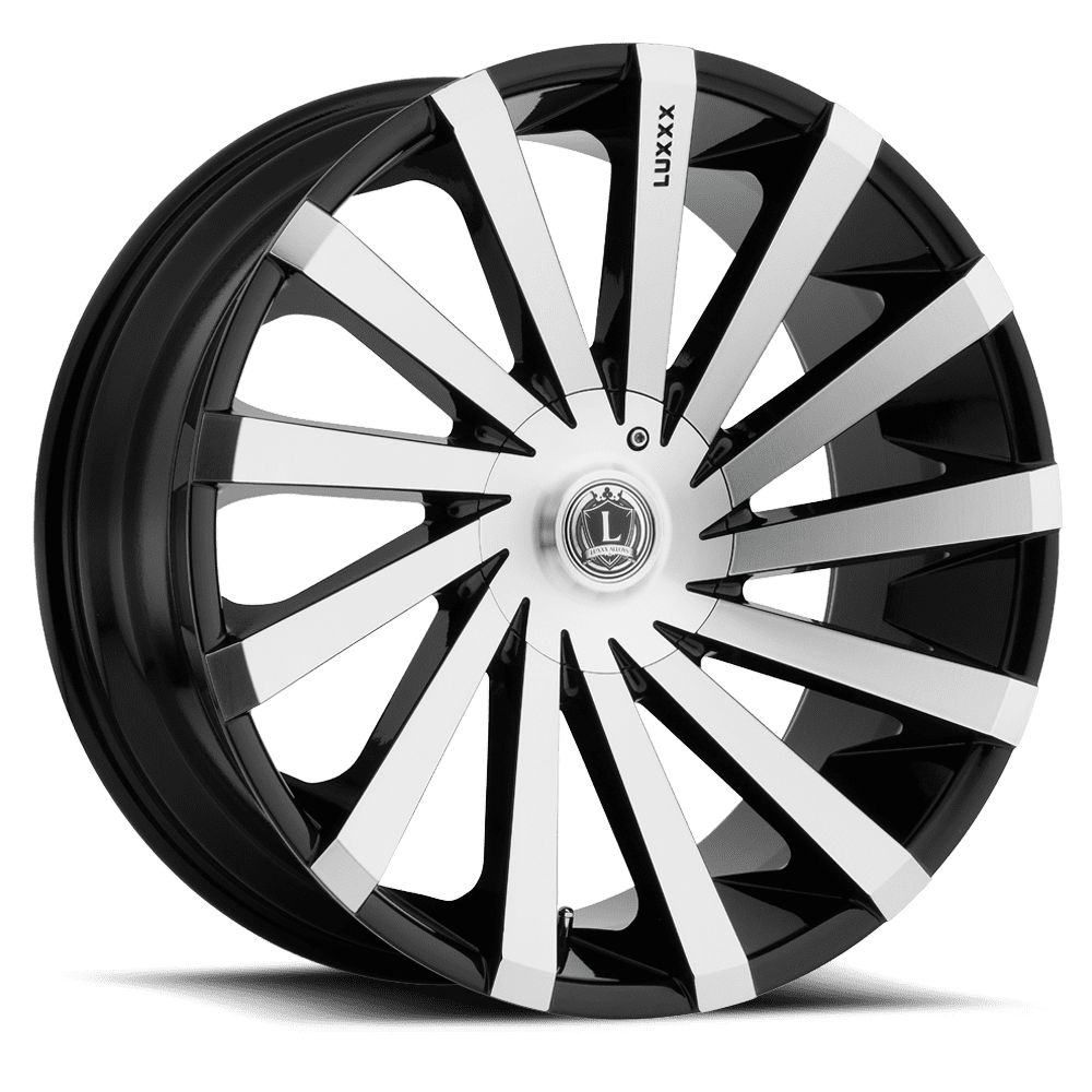 LUXXX Alloys Alloy Rims LUX13 20X8.5 5114.3/120 +35 73.1 Gloss Black Machined Face