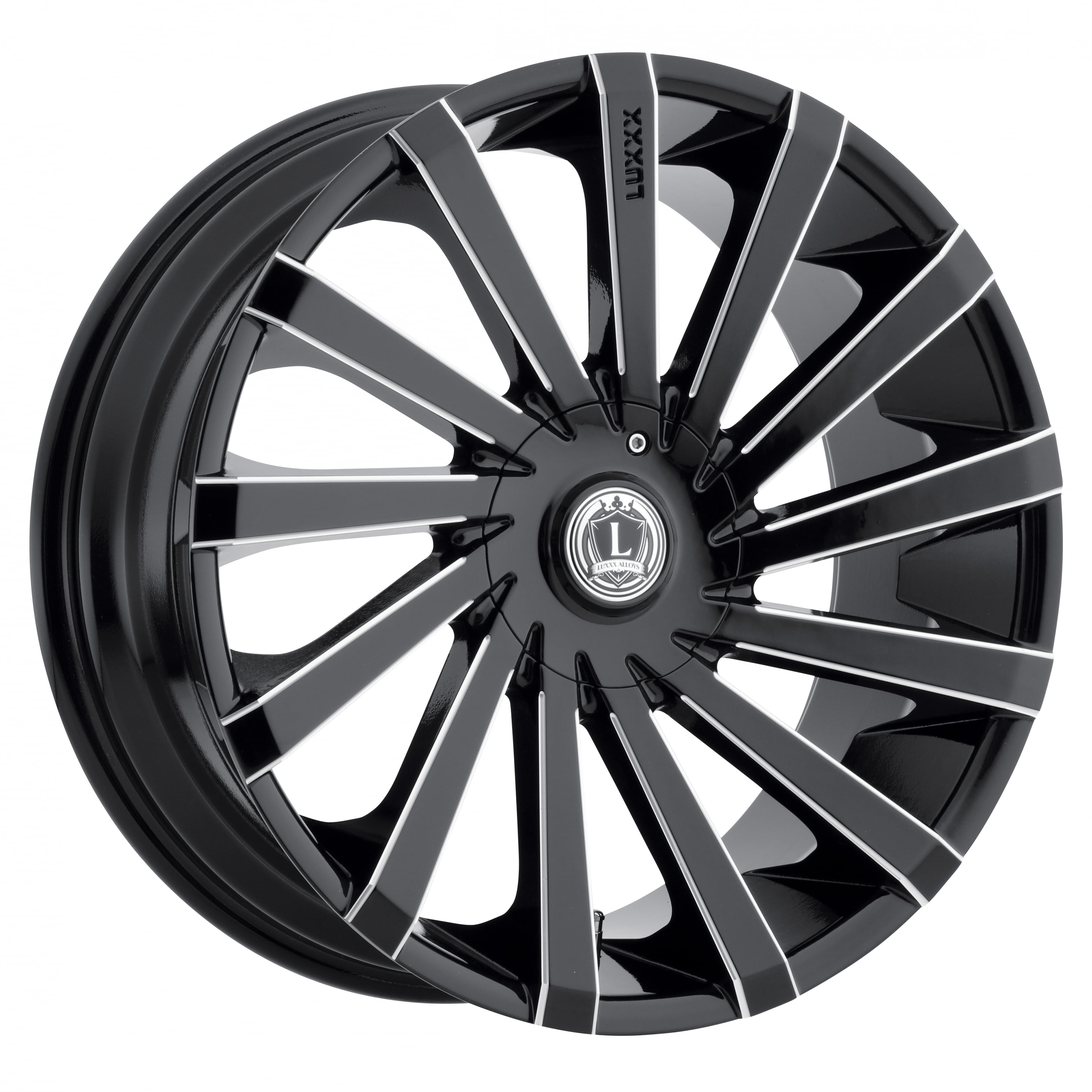 LUXXX Alloys Alloy Rims LUX13 20X8.5 5114.3/120 +35 73.1 Gloss Black Milled