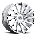 thumbnail image 1 of LUXXX Alloys Alloy Rims LUX13V 22X9 6135/139.7 +33 87.1 Chrome, 1 of 2