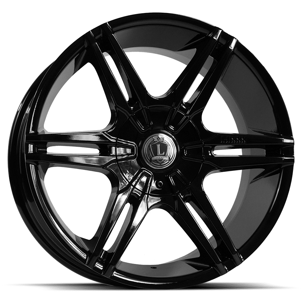 LUXXX Alloys Alloy Rims LUX16 18X8 5*114.3/120 +35 73.1 GLOSS BLACK