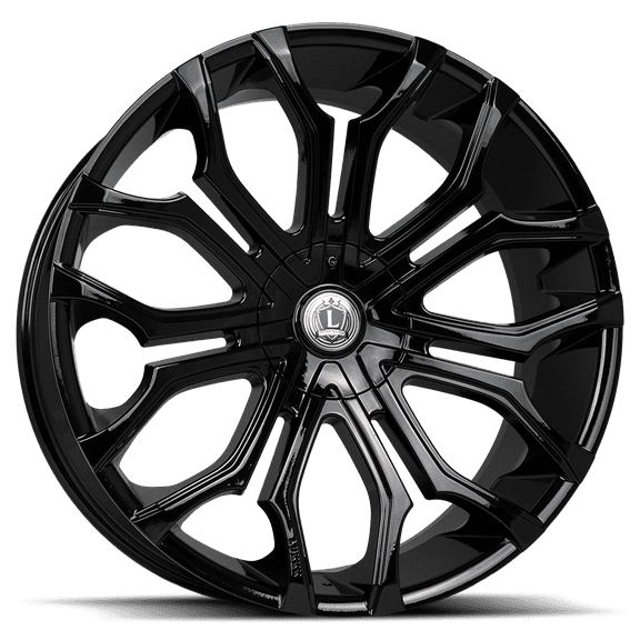 LUXXX Alloys Alloy Rims LUX19 22X85 5114.3/120 +35 74.1 Gloss Black