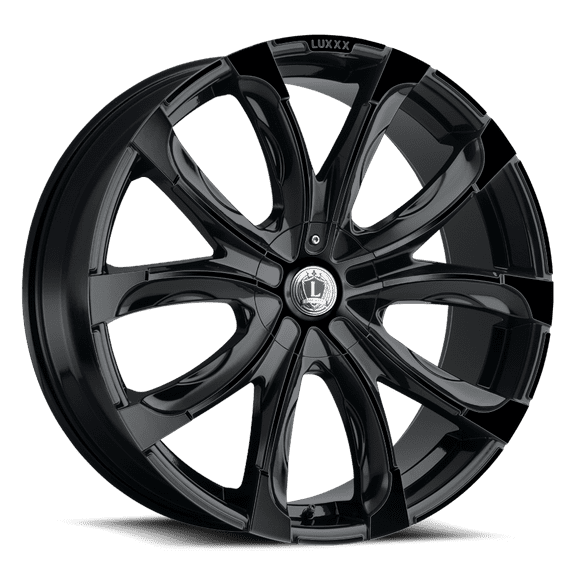 LUXXX Alloys Alloy Rims LUX24V 24X9.5 6135/139.7 +30 87.1 All Gloss Black