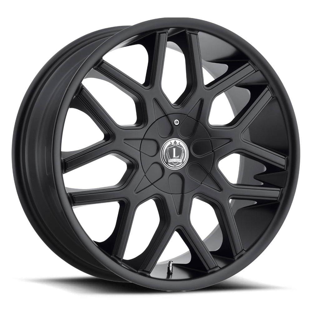 LUXXX Alloys Alloy Rims LUX7 24X9.5 6135/139.7 +30 87.1 Matte Black