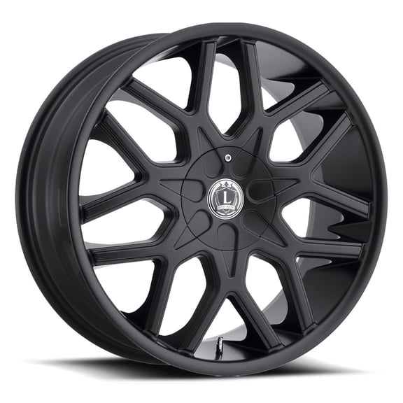 LUXXX Alloys Alloy Rims LUX7 24X9.5 6135/139.7 +30 87.1 Matte Black