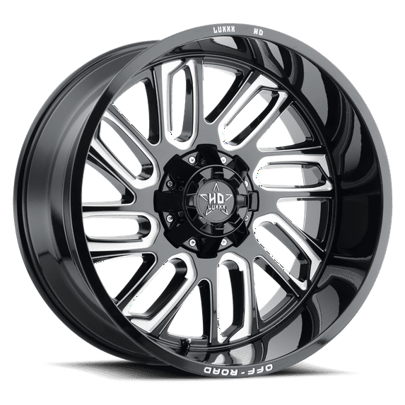 LUXXX HD Alloy Rims LHD18 20X10 5127/139.7 -18 78.1 Gloss Black Milled