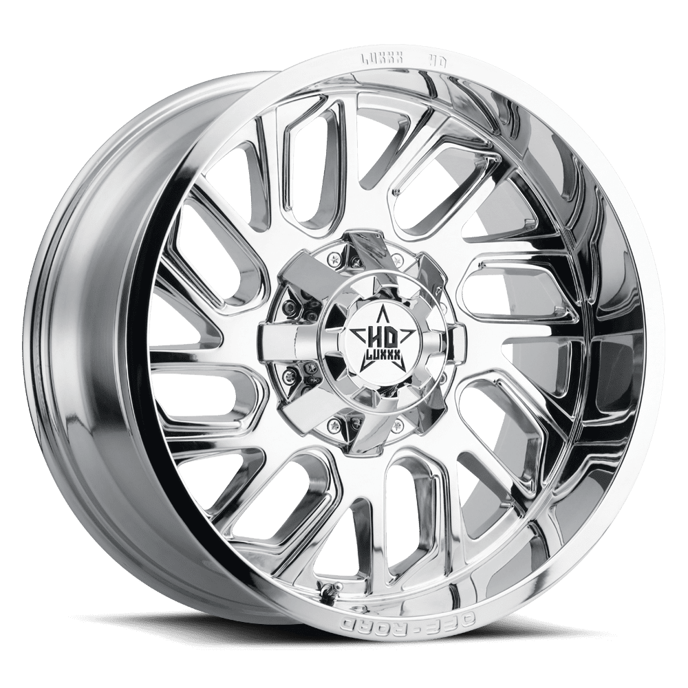 LUXXX HD Alloy Rims LHD18 22X12 8165/170 -44 125 Chrome - Walmart.com