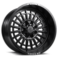 thumbnail image 1 of LUXXX HD Alloy Rims LHD27 20X10 5139/150 -18 110 Satin Black, 1 of 1