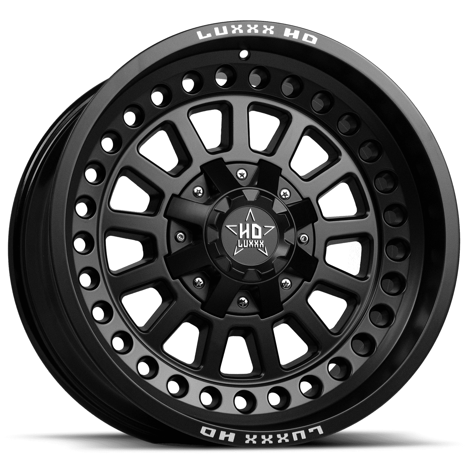 LUXXX HD Alloy Rims LHD33 17X9 5-127/139.7 -12 78.1 Satin Black