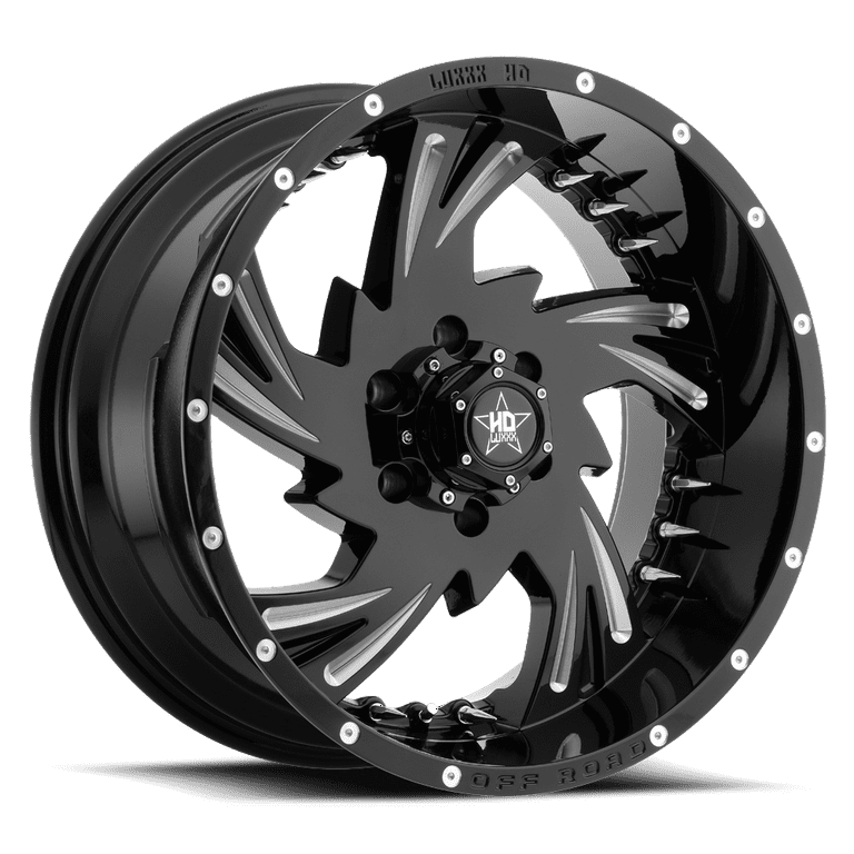 Free Shipping! Luxxx Hd Alloy Rims LHD7 20x10 5x139.7 Gloss Black