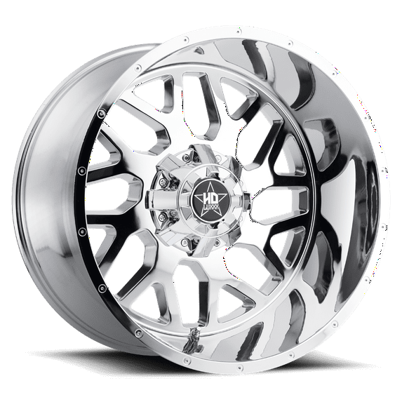 LUXXX HD Alloy Rims LHD8 24X14 8X165/170 -76 125 Chrome