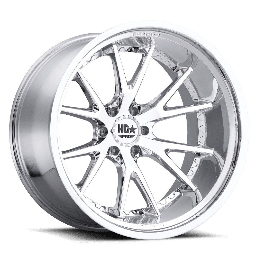 LUXXX HD Alloy Rims LHDPRO1 22X12 6X139.7 -44 106.1 Chrome