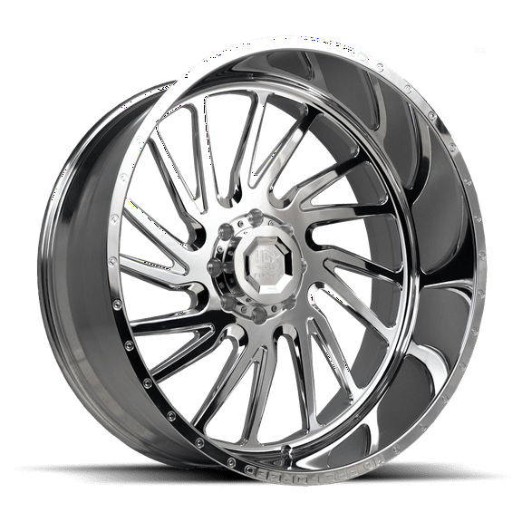 LUXXX HD FORGED LHD PRO 1 HORNET 26X14 8X165 -76ET 125CB HIGH POLISHED WHEEL