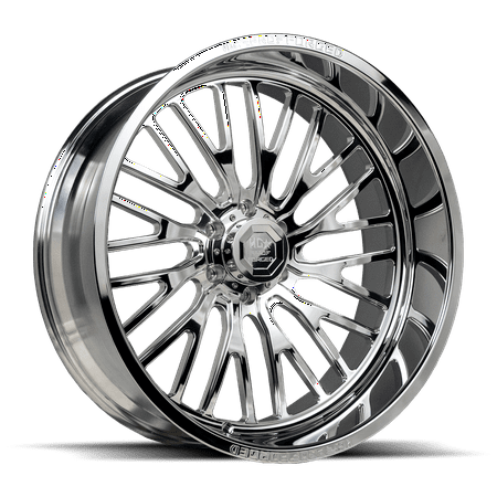 LUXXX HD FORGED LHD PRO 7 SENTRY 26X14 8X165 -76ET 125CB HIGH POLISHED WHEEL