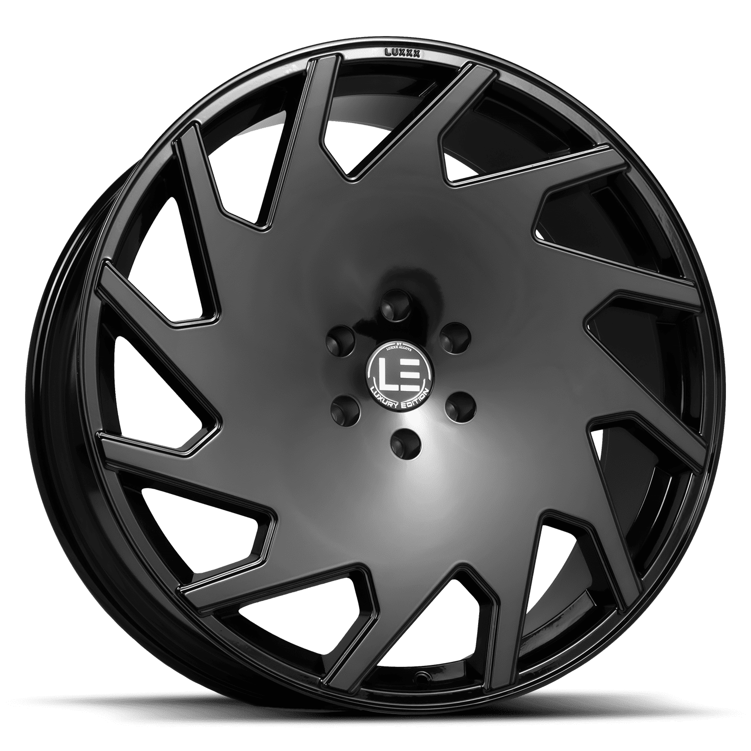 LUXXX LE 11 20X8.5 5X120 25ET 73.1CB GLOSS BLACK WHEEL