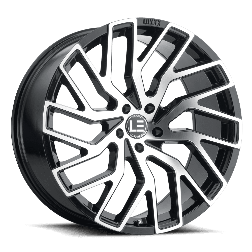 LUXXX LE Alloy Rims LUXLE5 22X10.5 5X115 +30 73.1 Gloss Black Machine Face