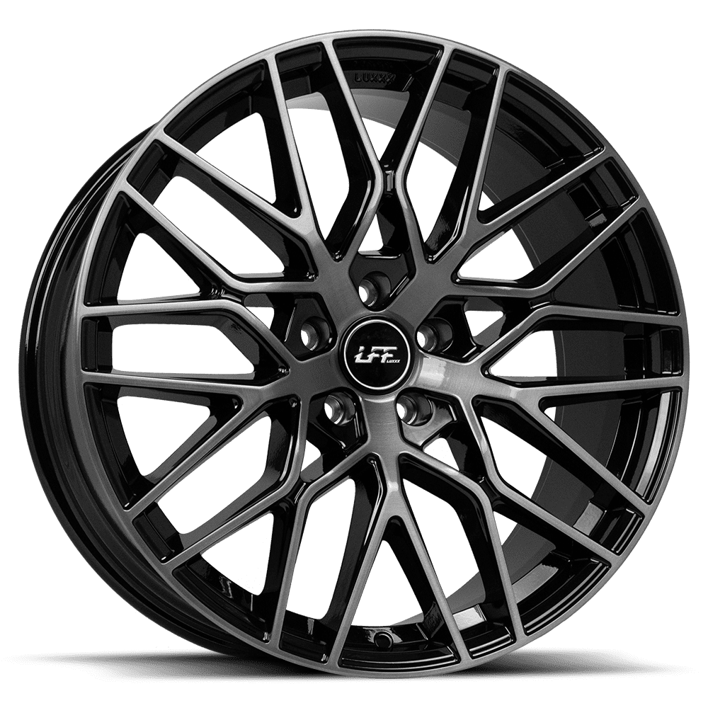 LUXXX LFF Alloy Rims LFF-01 PISTA 20X10.5 5X115 +22 73.1 Brushed F Titanium Black LSCP2