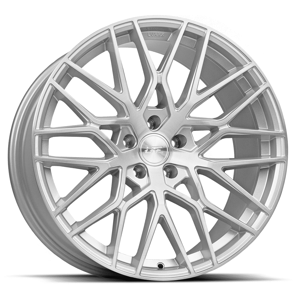 LUXXX LFF Alloy Rims LFF-01 PISTA 20X10.5 5X115 +22 73.1 Full Brushed Silver LS