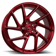 LU LFF Alloy Rims LFF-02 LEON 20X10.5 5X114.3 +40 73.1 Full Brushed Roja Red LSDP