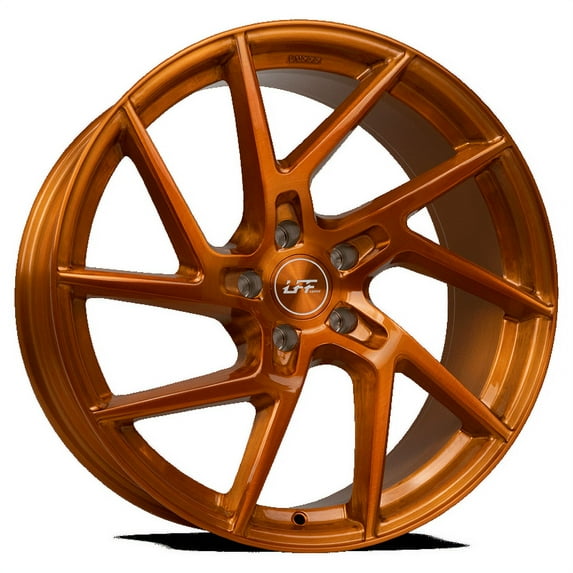LUXXX LFF Alloy Rims LFF-02 LEON 20X9 5X115 +18 73.1 Full Brushed Sunset Orange LSJP2