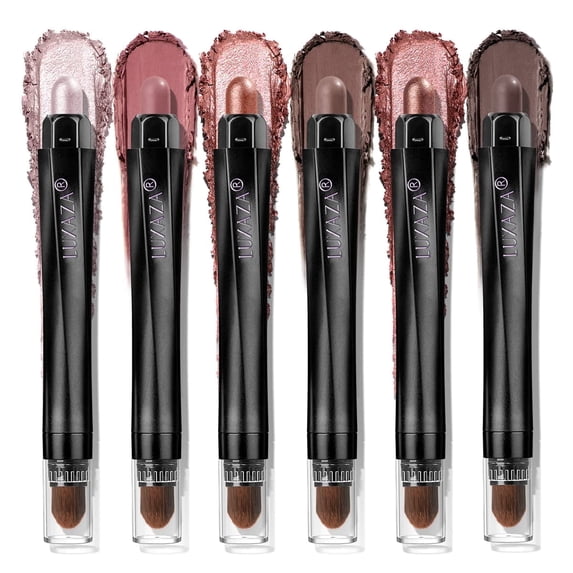 LUZAXA 6PCS Cream Eyeshadow Stick Makeup Sets