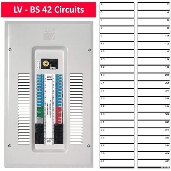 LV Breaker Side Fuse Box Circuit Breaker Panel Directory Labels/Decals ...