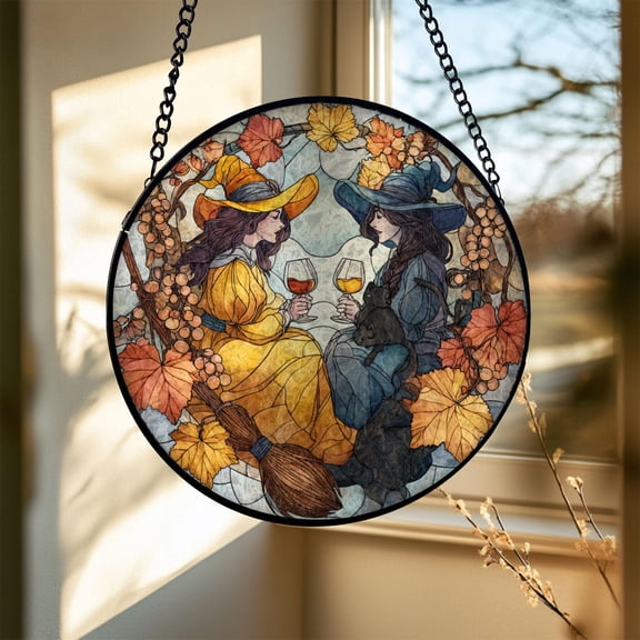 LV Gifts Pho Bowl Stained Glass Suncatcher, Vietnamese Food Window Art, Unique Noodle Soup Decor, Funny Kitchen Gift, Asian Cuisine Ornament