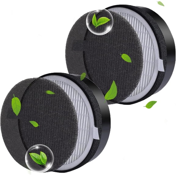LV-H132 Smoke Wildfire Filter Replacement Filter Compatible with LEVOIT LV-H132 Air Purifier, Carbon Captures Wildfire Smoke,3-in-1 Filter Replacement, Part LV-H132-RF, 2 Pack