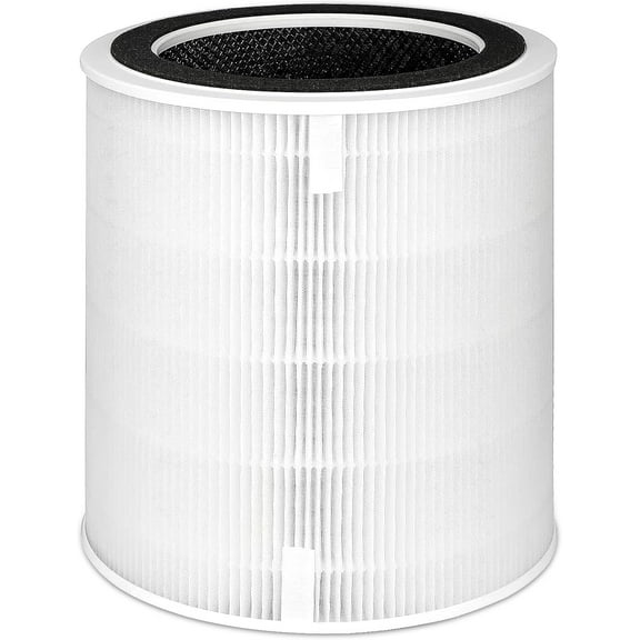 LV-H135 True HEPA Replacement Filter Compatible with LEVOIT LV-H135 Air Purifier H13 Grade 3-in-1 Filtration 1-Pack