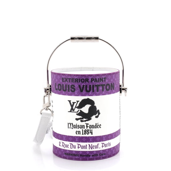 LV Paint Can Bag Monogram Canvas and Leather By Rebag