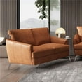 thumbnail image 1 of LV00217 - Loveseat , Cappuccino Leather - Safi, 1 of 6