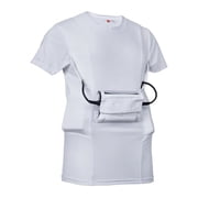 Uomo Tshirt Casuale Manica Corta Maglietta Palestra V Neck