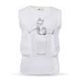 thumbnail image 1 of LVAD HeartMate 2 & 3 Women White Tank Top shirt | Comfortable LVAD Medical Tank Top with Battery & Controller Pockets | HeartMate II , III Clothing, S-4XL, 1 of 7