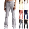 thumbnail image 1 of LVHAOGJOB Womens Wide Leg Sweatpants Athletic Workout Pants Elastic Waisted Drawstrings Stretch Pants for Women, 1 of 6