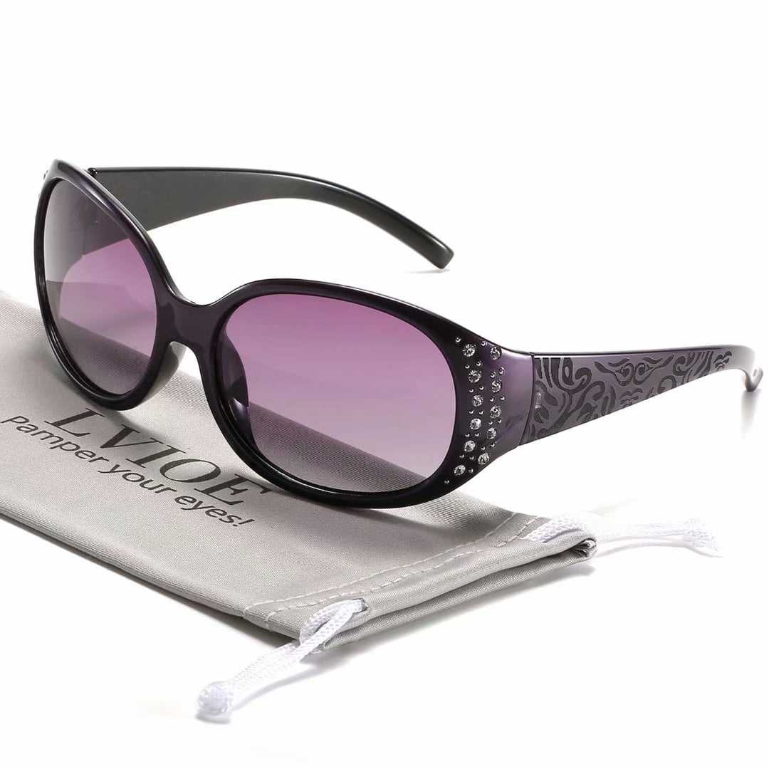 LVIOE Oversized Square Suglasses for Women Polarized  display picture 1