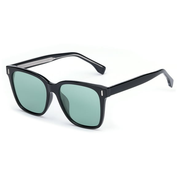 LVIOE Square Sunglasses for Women Men, Square Sunglasses for Women Trendy, Polarized Classic Vintage Designer