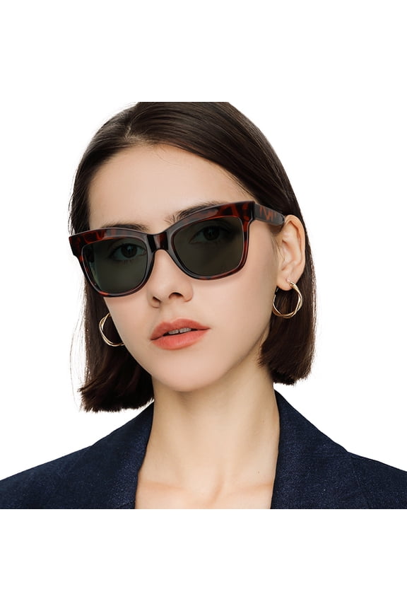 Vintage Cat Eye Sunglasses for Women Fashion Small Cateye Polarized Sunglasses