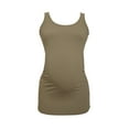 thumbnail image 1 of LVMA1000 - Premium Cotton - Women Maternity Tank Top, 1 of 9