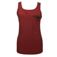 thumbnail image 1 of LVMA1500 - 100% premium Cotton - Women Nursing Maternity Tank Top, 1 of 9