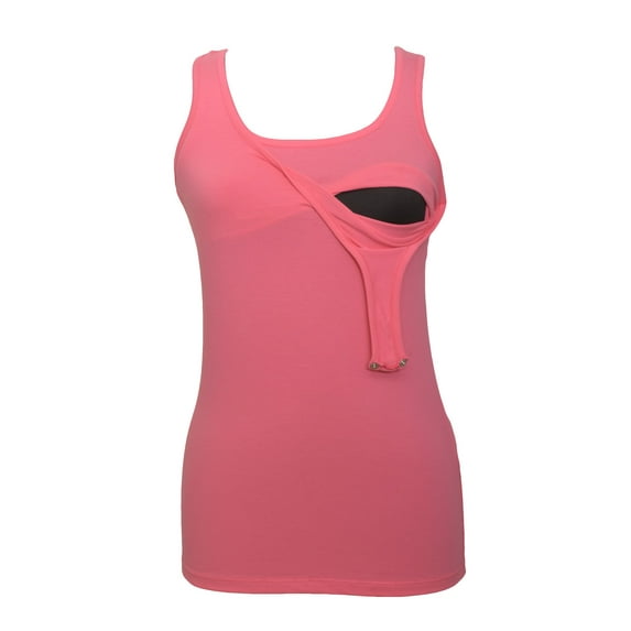 LVMA1500 - 100% premium Cotton - Women Nursing Maternity Tank Top