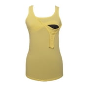 LUVMABELLY LVMA1500 - 100% premium Cotton - Women Nursing Maternity Tank Top