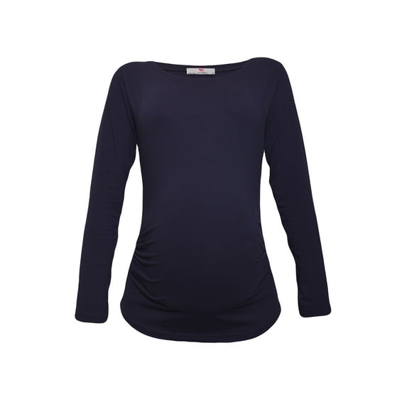 LVMA2300 - 100% premium Cotton - Women Long Sleeve Maternity T-Shirt