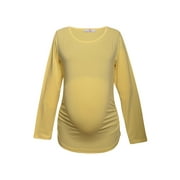 LUVMABELLY LVMA2300 - 100% premium Cotton - Women Long Sleeve Maternity T-Shirt