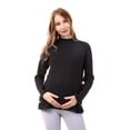 thumbnail image 1 of LVMA4220 - Side Button Maternity Nursing sweater, 1 of 12