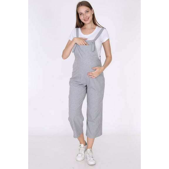 LVMA6100 - Women Maternity Overalls Salopette