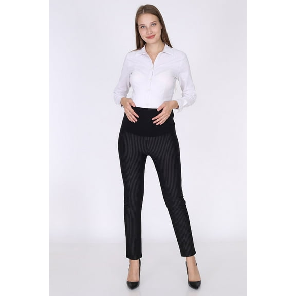 LVMA8150 - Women Maternity Slim Fitted Pants