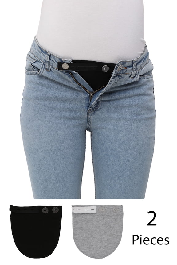 LVMA9810 - Adjustable Button Waist Extenders Pregnant Maternity Extender