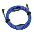thumbnail image 1 of LVNA Digital PORTO Limited Edition 32.8' USB-C Straight Directional Tether Cable, Hyper Blue, 1 of 1