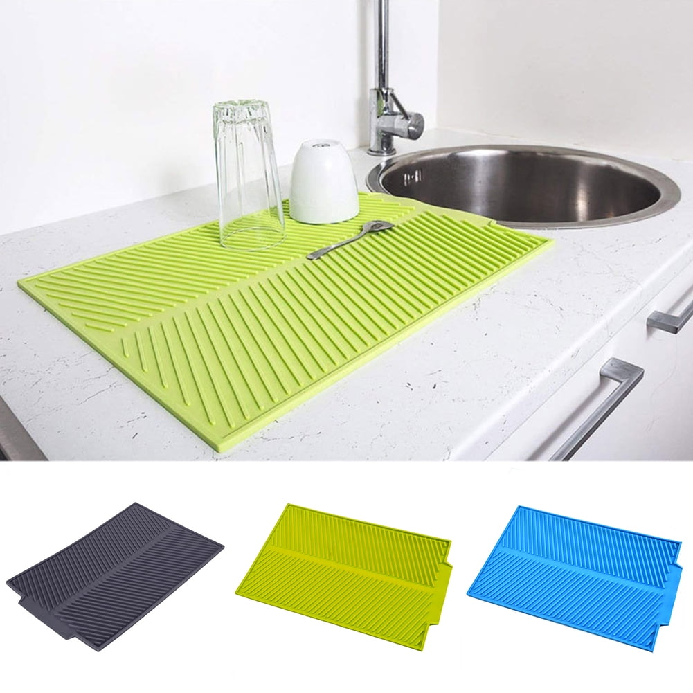 LVOERTUIG Silicone Dish Drainer Tray Large Kitchen Djibouti Ubuy